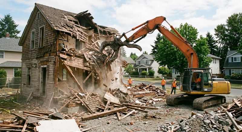 Home Demolition Service in Houston, TX