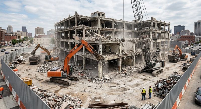 Parking Lot Removal in Houston, TX