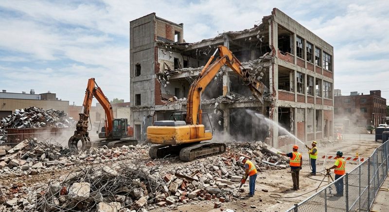 Parking Lot Removal in Houston, TX